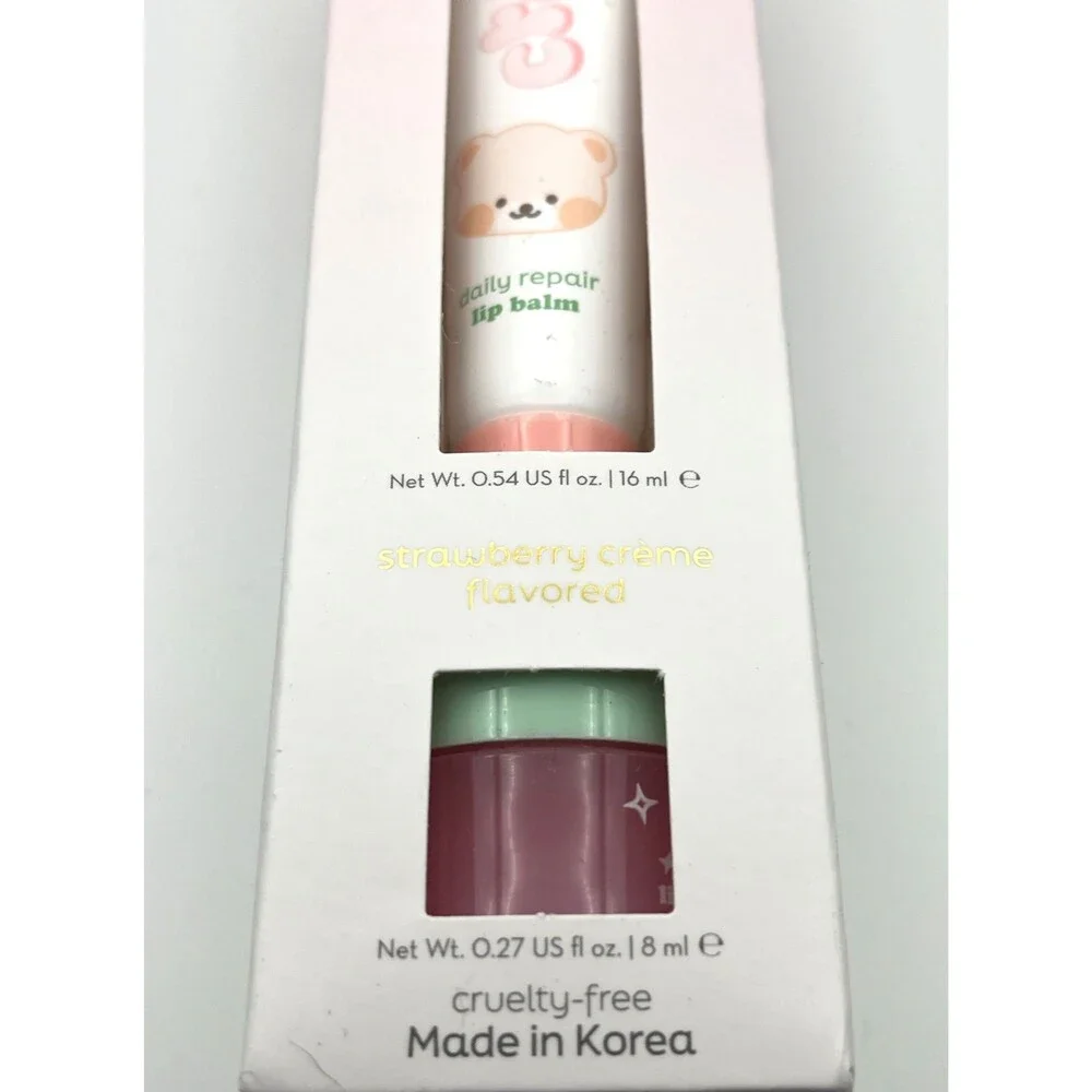 Creme Moisturizing Remedy Daily Lip Balm + Repairing Lip Masque NEW